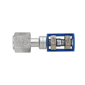 AC HOSE FITTING FEMALE FLAT FACE- STRAIGHT