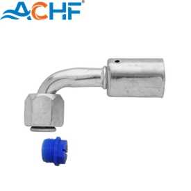 A/C BEADLOCK FITTING FEMALE FLARE - 90°