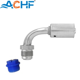 A/C BeadLock FITTING MALE FLARE - 90°