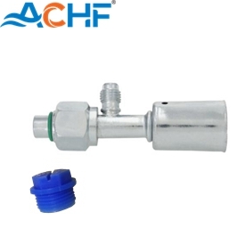 AC HOSE FITTING FOR -STRAIGHT WITH R12