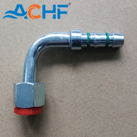 E-Z HOSE FITTINGS FEMALE O-RING 90° ELBOW